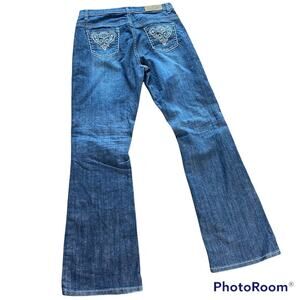 Ms. Firefly Embellished Bootcut Jeans Sz 10